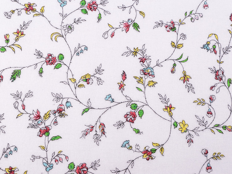 Cotton Flannel Fabric, Flowers