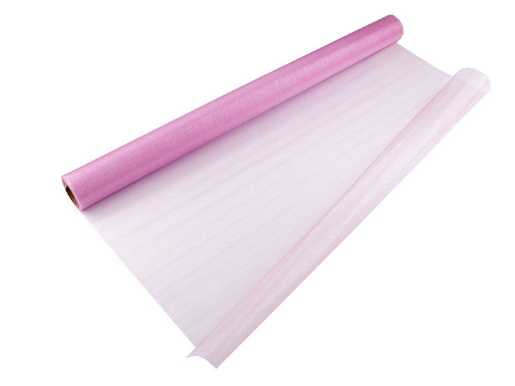 Tessuto organza, larghezza: 72 cm