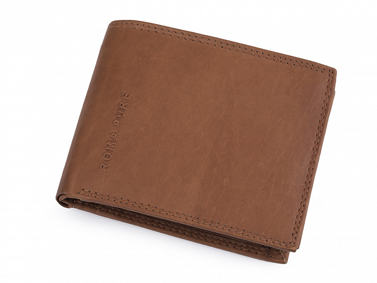Pánská peněženka kožená 10x12 cm