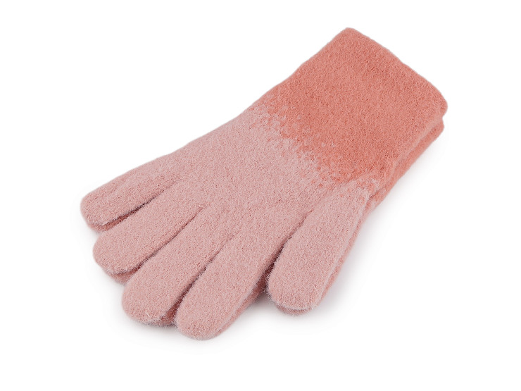 Ladies knitted gloves