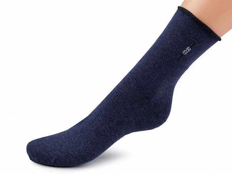 Pánské bavlněné ponožky se zdravotním lemem