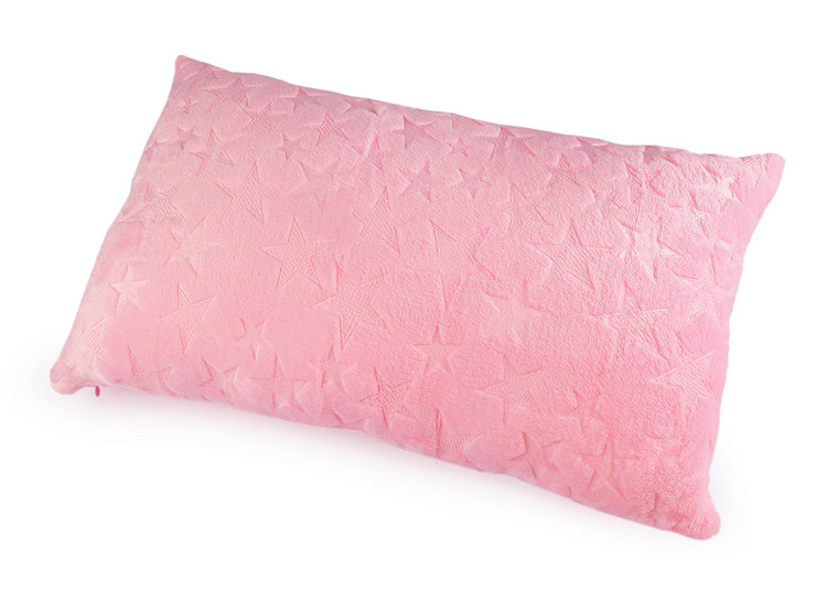 Cushion cover minky plush, stars 30x50 cm