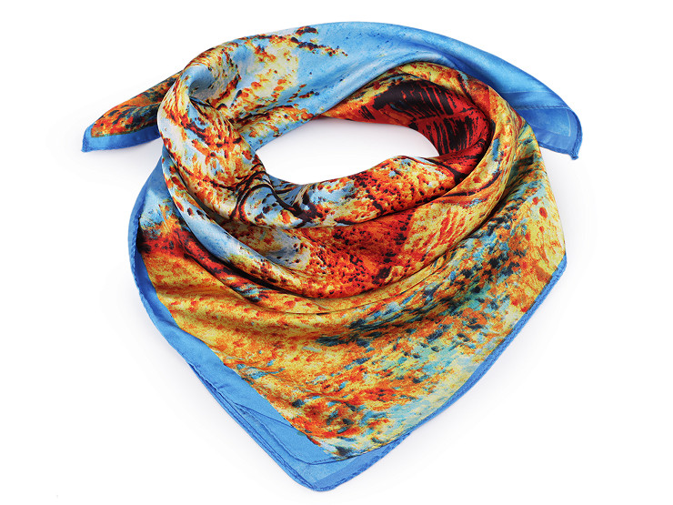 Satin scarf 55x55 cm