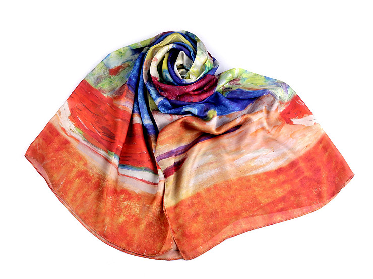 Foulard/Scialle, dimensioni: 80 x 180 cm