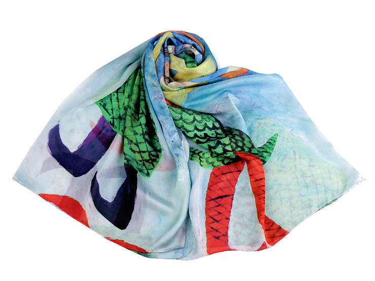 Foulard/Scialle, dimensioni: 80 x 180 cm