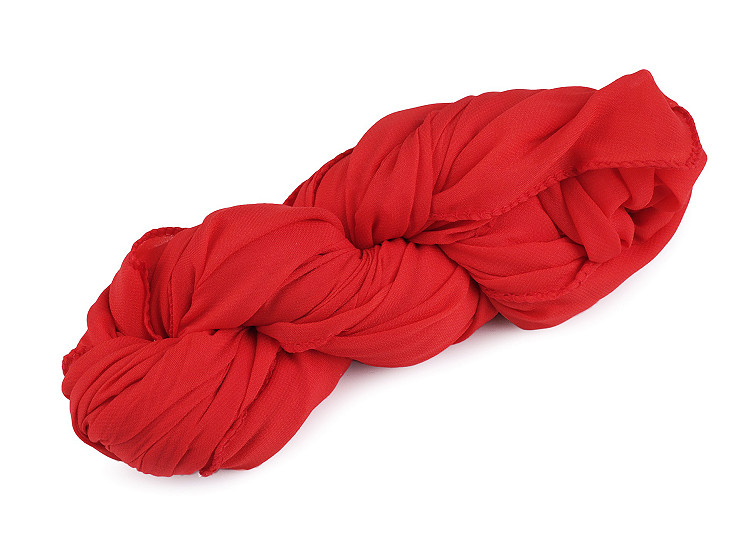 Summer scarf / single-colored scarf 75x175 cm