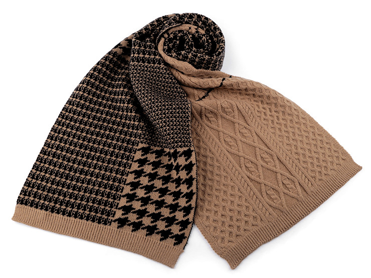 Winter shawl 35x190 cm