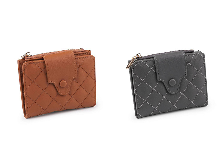 Cartera acolchada para mujer 9x12 cm