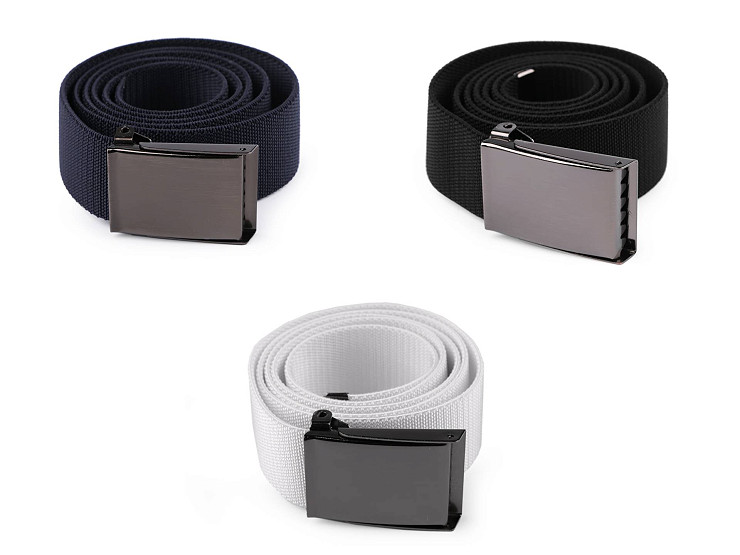 Elastic / Stretch Belt width 3.8 cm unisex