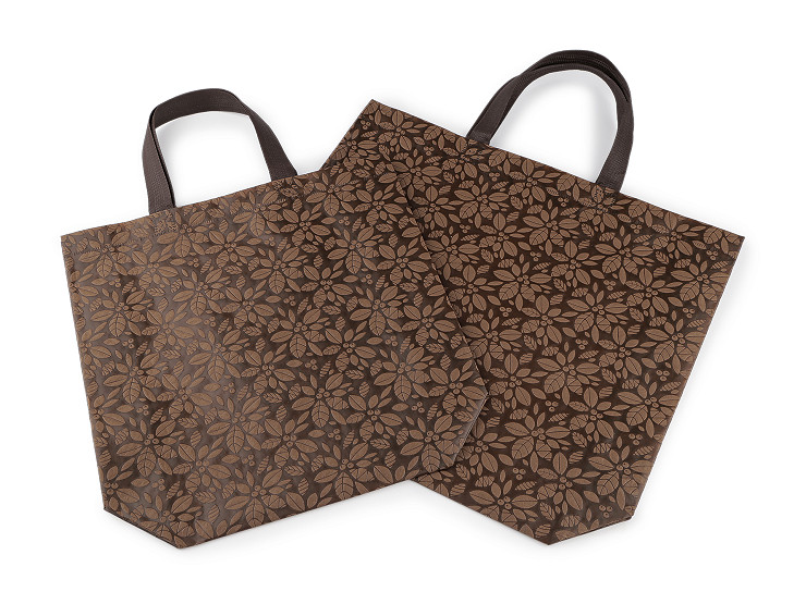  Reusable Shopping Tote Bag Made of non-woven fabric 27x33 cm