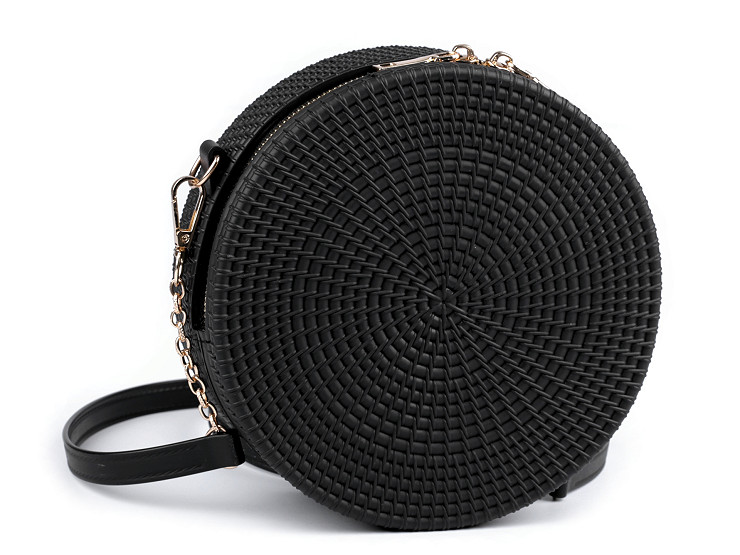 Women's / girls round silicone handbag Ø19 cm
