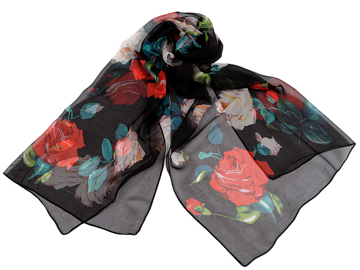 Letní šátek / šála 50x155 cm