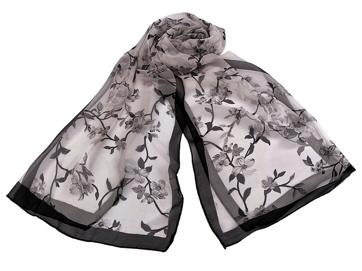 Letní šátek / šála 50x155 cm