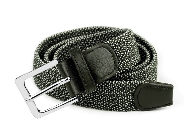Cinturón elástico unisex, ancho 3,2 cm