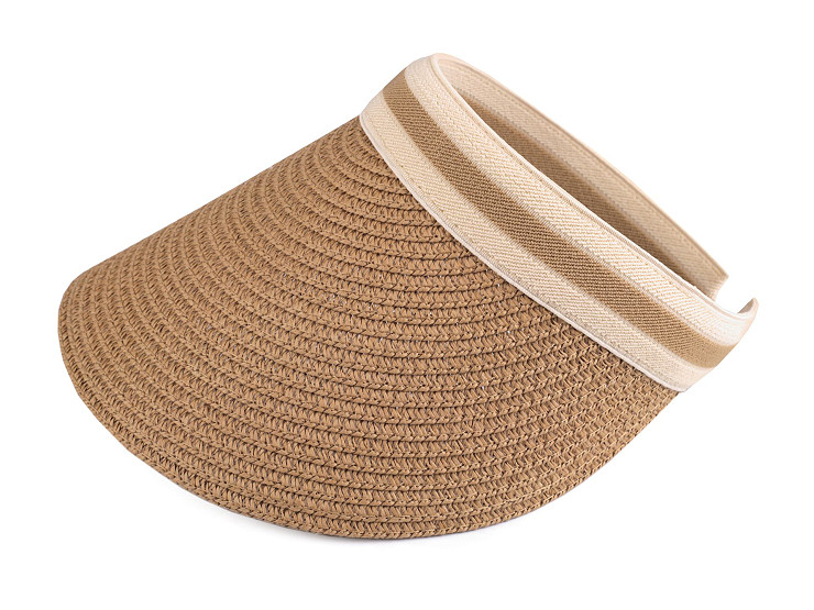  Női szalma napellenző / nyári kalap fejkörm