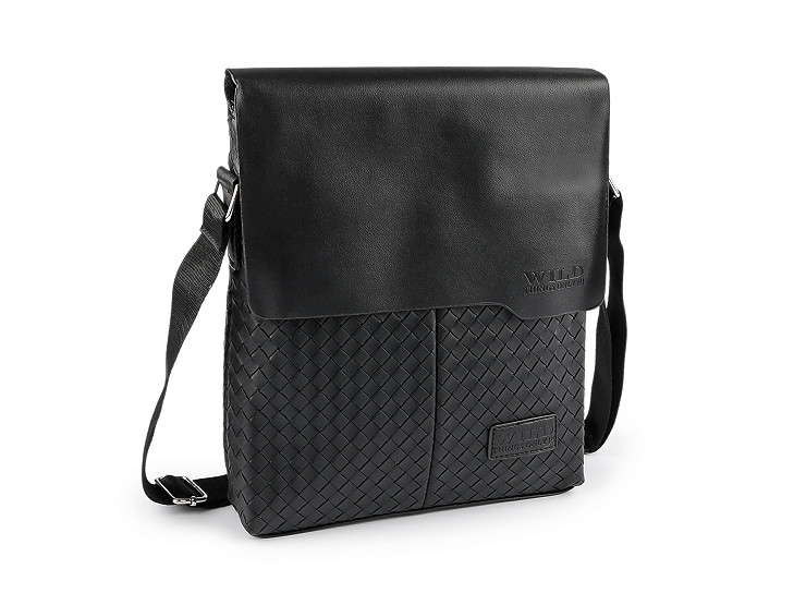 Geanta barbateasca crossbody 25x29 cm