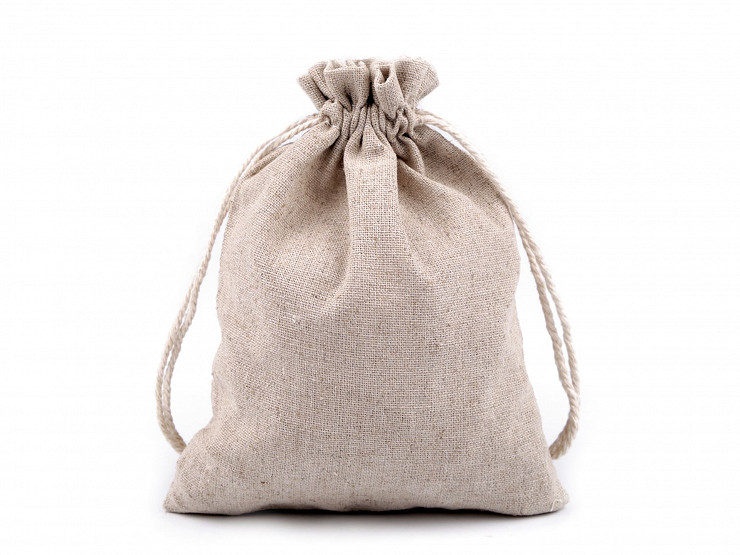 Linen Gift Bag 14x19 cm 