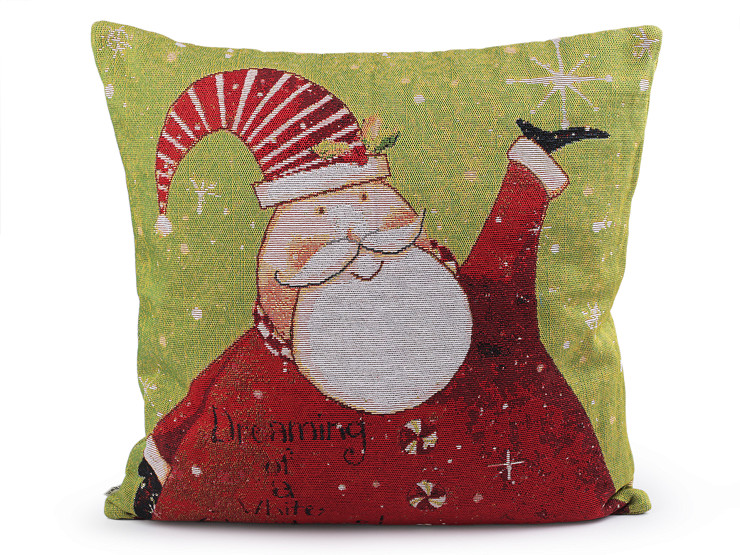 Christmas Tapestry Pillow / Cushion Cover, Children's Motif 45x45 cm