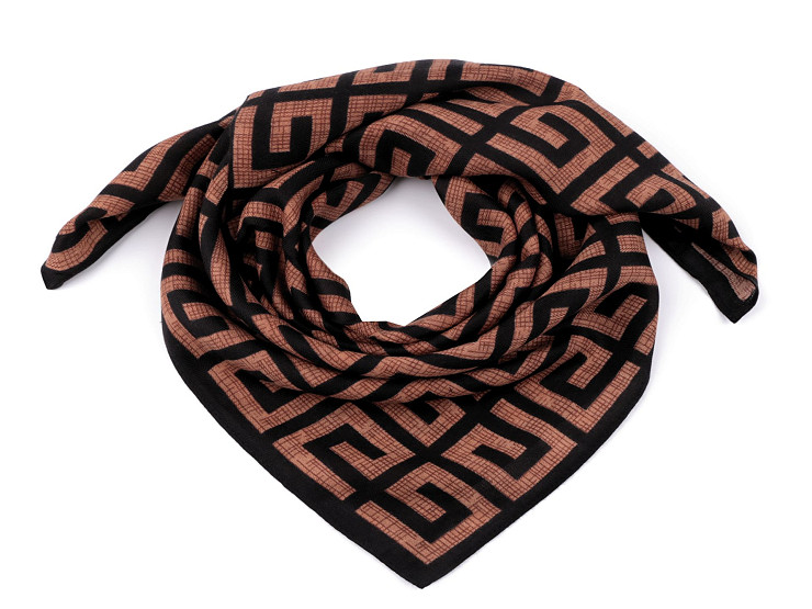 Sciarpa, dimensioni: 65 x 65 cm