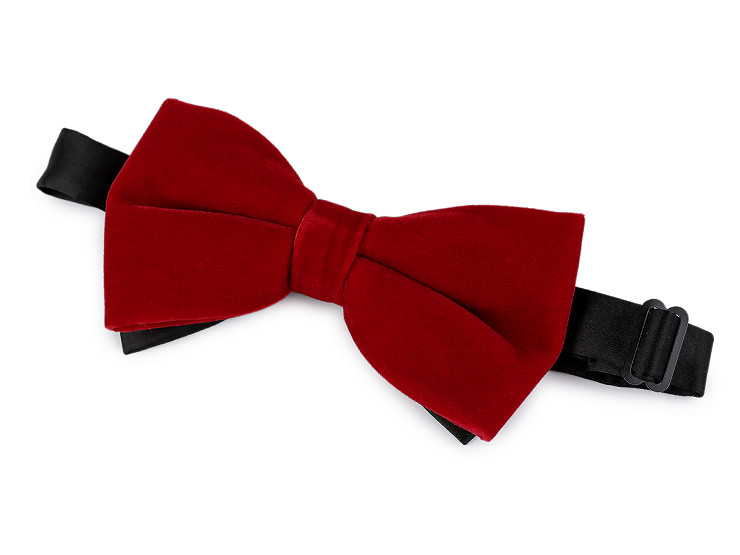 Bársony csokornyakkendő dobozban