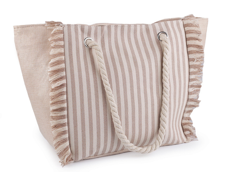 Summer bag with stripes 33x52 cm