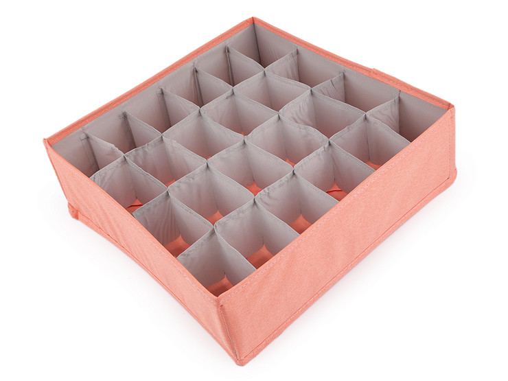 Organizador plegable/caja de almacenamiento, 24 piezas