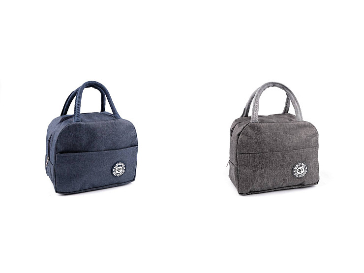 Thermo-Snacktasche mit Vordertasche, 22 x 18 cm