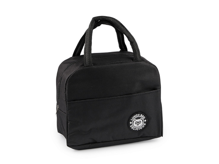 Borsa termica per snack, con tasca, dimensioni: 22 x 18 cm