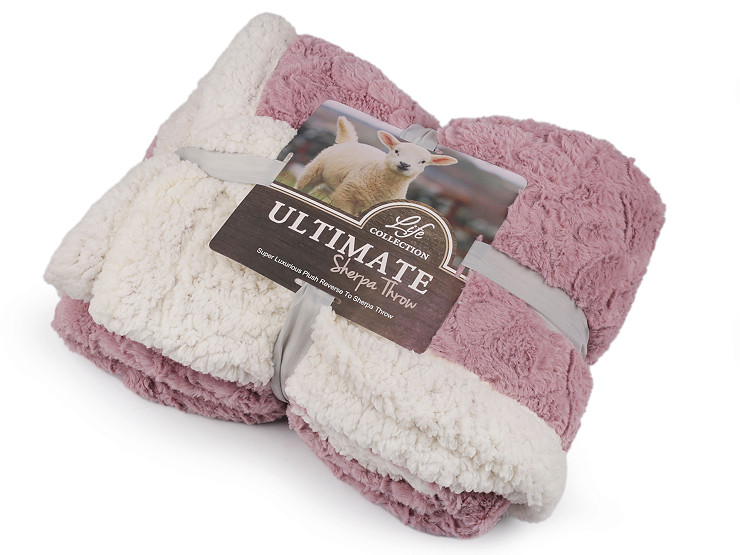 Sherpa throw blanket 150x200 cm