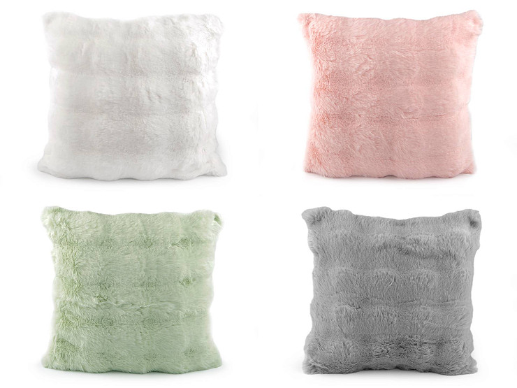 Obliečka na vankúš kožušinová 45x45 cm