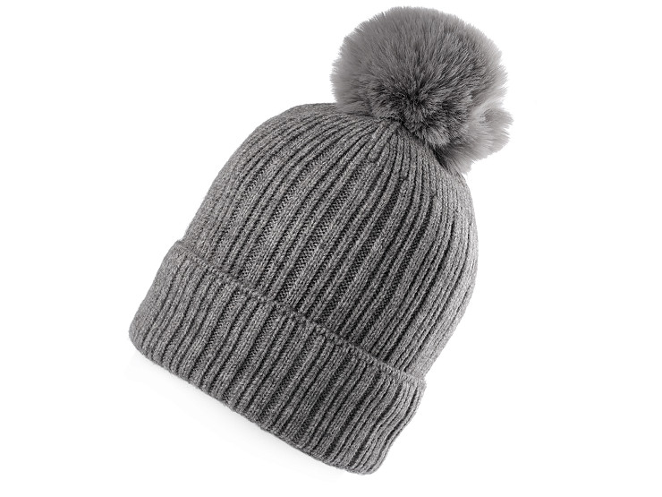 Bonnet d’hiver avec pompon pour femme/fille, Emi Ross 