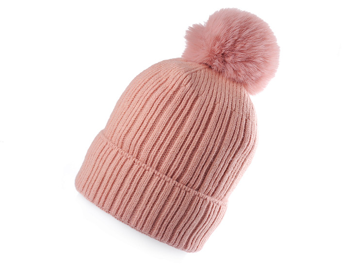 Cappello invernale con pompon, da donna/ragazza, Emi Ross 