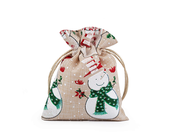 Christmas gift bag 10x13 cm