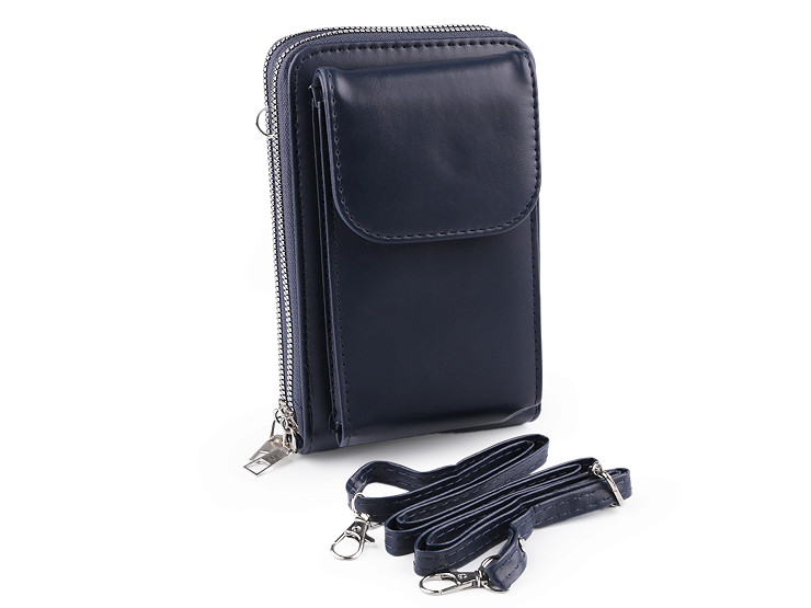 Crossbody bag with mobile phone pocket 11x18 cm