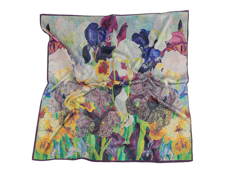 Pañuelo de raso 70 x 70 cm