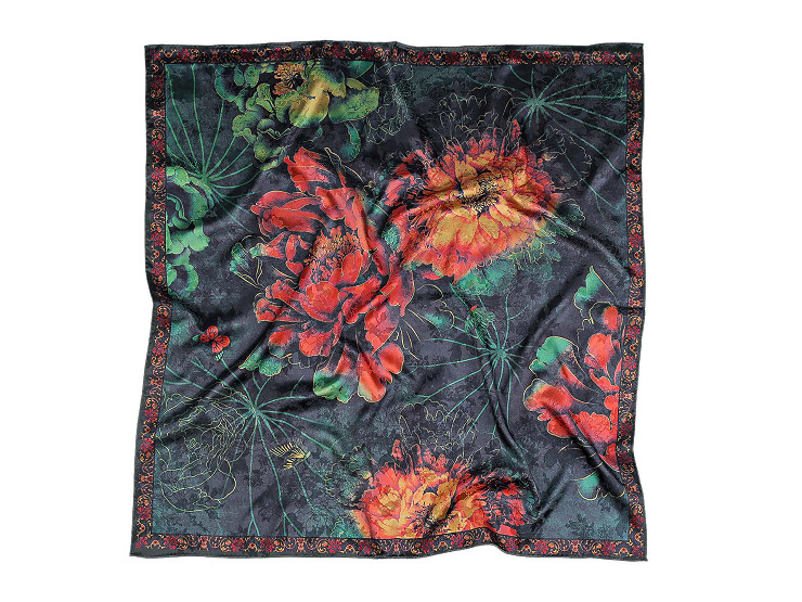 Pañuelo de raso 70 x 70 cm