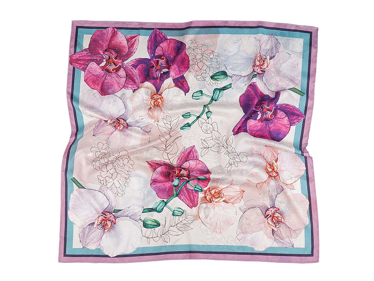 Pañuelo de raso 70 x 70 cm