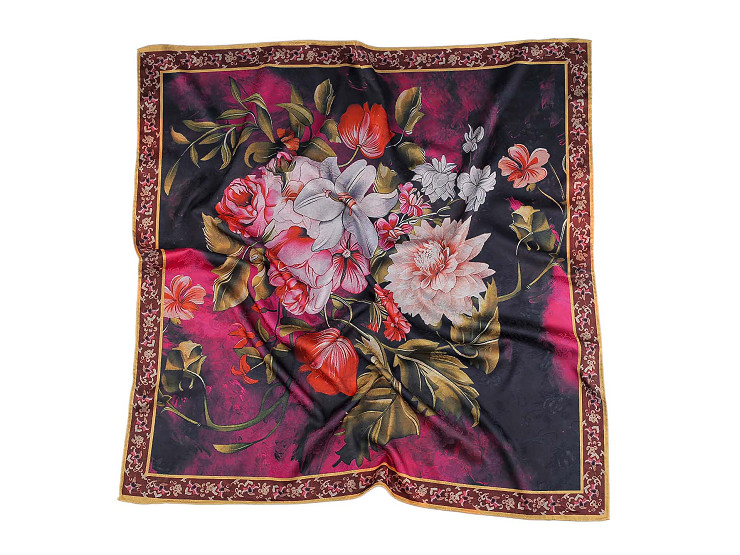Pañuelo de raso 70 x 70 cm