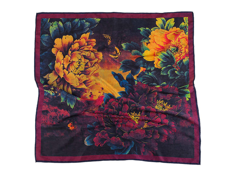 Pañuelo de raso 70 x 70 cm