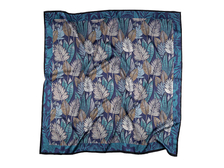 Foulard satiné, 70 x 70 cm