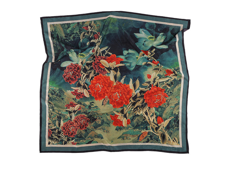 Pañuelo de raso 70 x 70 cm