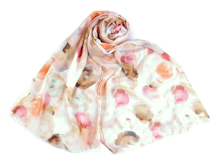 Summer scarf / shawl 70x180 cm