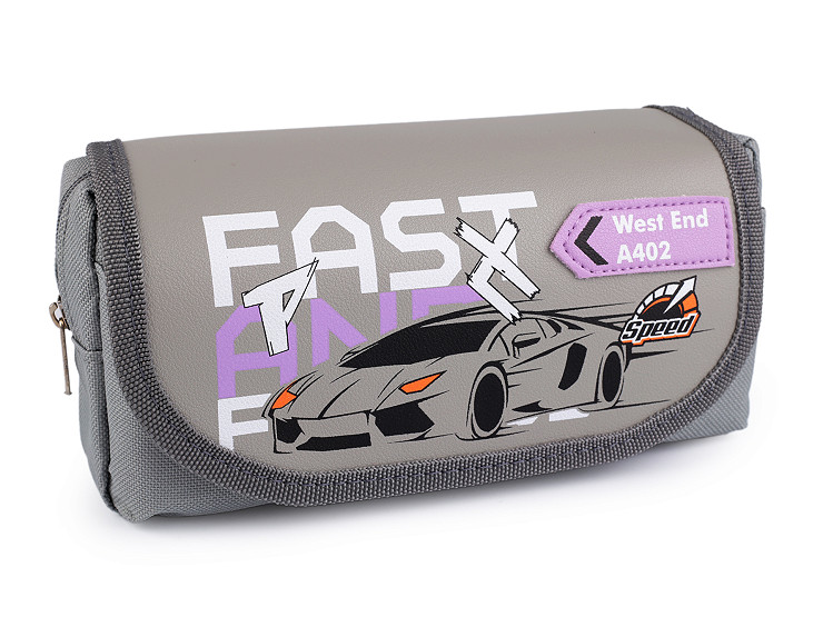 Case / pencil case for boys 20x10 cm