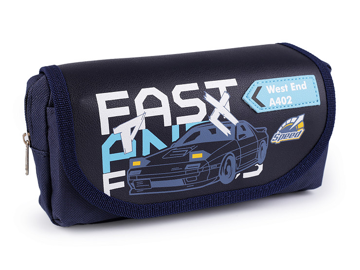 Case / pencil case for boys 20x10 cm