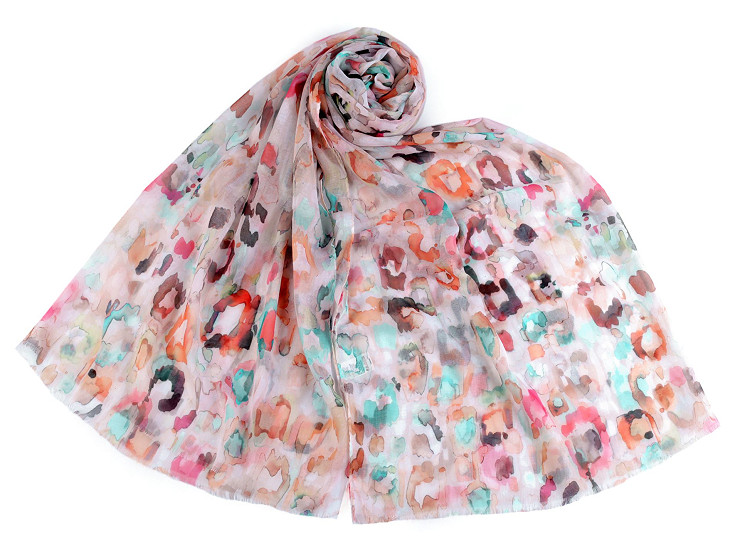 Summer scarf / shawl 75x180 cm