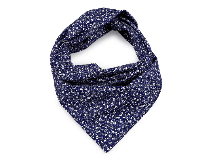 Chustka bawełniana 70x70 cm kwiatuszki 