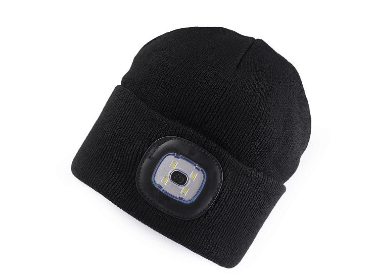 Gorro unisex con luz LED