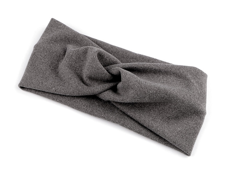 Damen-Stirnband aus Soft Fleece gekreuzt