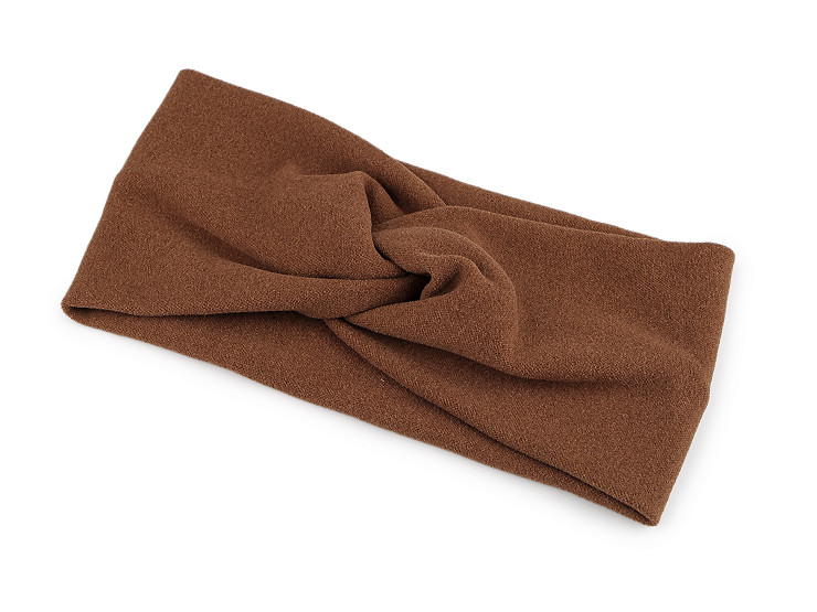 Women's soft fleece cross headband