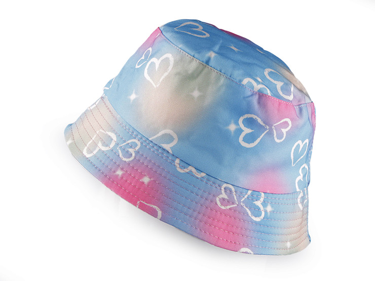 Cappello estivo da bambine, motivo: cuore